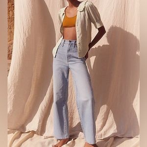 Madewell Perfect Vintage Wide Leg Crop